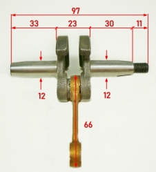 Коленвал для GMC-1.8(30) SNT, ZGG