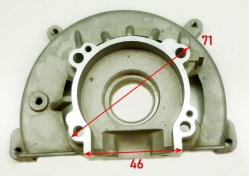 Левая половина картера для GMC-1.8(34) SNT