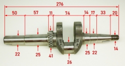 Коленвал для GMC-5.0(16) SAF