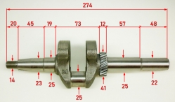 Коленвал для GMC-5.0(55) DJPC