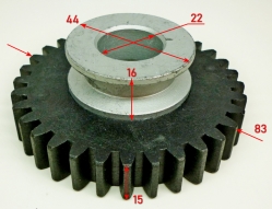 Шестерня для GMC-6.5(31) KST