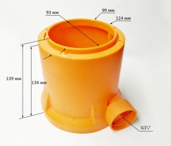 Корпус низ для ДН-1100(24) с FLT025