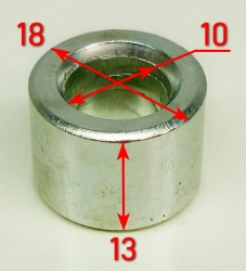 Втулка 10х18х13 для GMC-4.0(042) KST