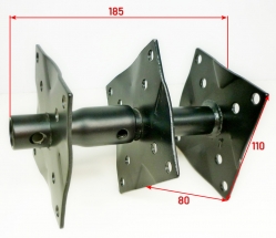 Кронштейн крепления лезвий L=185мм для GMC-4.0(070,071) KST