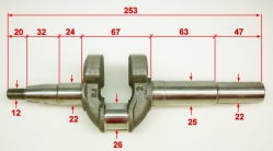 Коленвал для GMC-5.0(39) KST