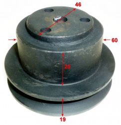 Шкив ведущий для МК-7000М(20), 7500(18) SEC