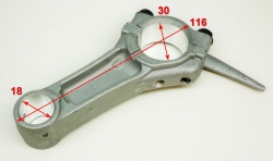 Шатун для MP-80(34)KEM,МК-7800ML(17),8000(47)HUC,8000М(17)SEC,DY2500-4000L/LX,SGC4100(4-5),4800(47),