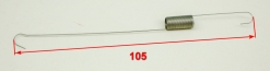 Пружина 0.2х6х110мм тяги стабилизатора частоты вращения для MPD-80(4),MP-80(1) KEM,DY2500-4000L/LX,G