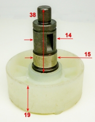 Кронштейн крепления лезвия для ELM-1100(46-6) с QYV015, 1000,1100,11A32(6),2000(25) c QYV021