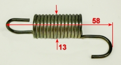 Пружина 2х13х57мм для ELM-1800, 2000(66) c QYV021