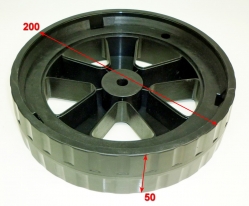 Колесо заднее D=200мм для CLM-36Li(30) KXL