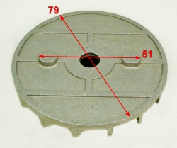 Кронштейн крепления лезвия для CLM-36Li(32) SAF