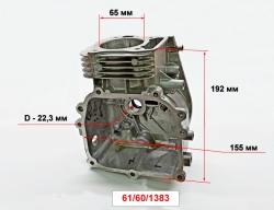 Блок цилиндра для GMC-5.0(1) c DJP011, GLM-5.0(1), КР-5.0(1) Ресанта c DJP012