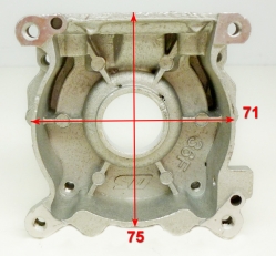 Левая половина картера для TR-1300T, 1500T(6) TFY,1300T, 1500T (18) Eurolux CTY, GGT-1000T, TR-800-1