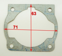 Прокладка цилиндра для GGD-52(50)WNХ,GGD-52,GGT-1300-2900,430-553(10)OOY,MP-25(52) TPW,GМС-2.8(16)QJ