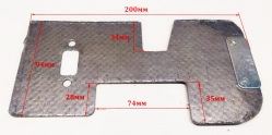 Прокладка глушителя для БТР-1300-2900Р/П(37) TPW