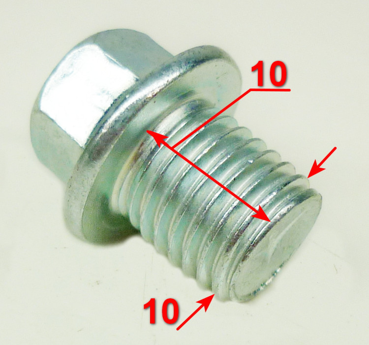 Маслосливная пробка для НТ1000L EG-M152-A05, МК-7000(75)HUC,МК/МБ-7000,7500,8000 (2) SNR