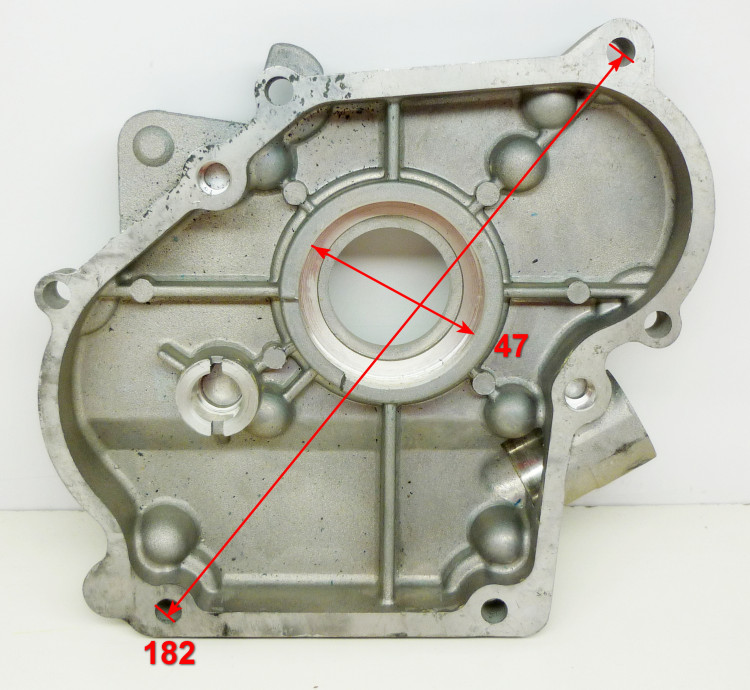 Крышка картера для MP-40(41) KEM,НТ1000L EG-M152-A09