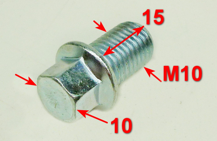 Сливная пробка для VP-35(39)TIY,DY2500L-4000L/LX,SGC4100(3),4800(4) ZME,GMC-7.5,5.0(67)SNR,GLM-4.0G