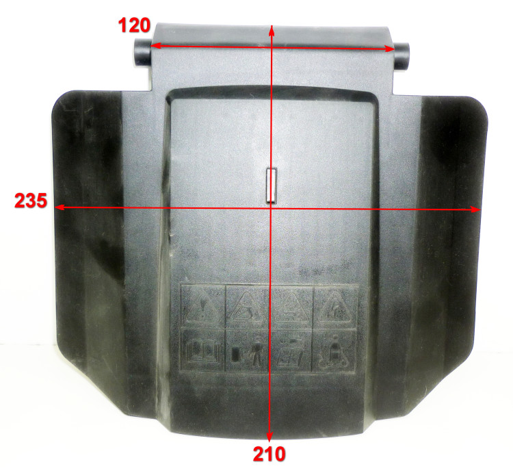 Крышка задняя для ELM-1100(47) YAT