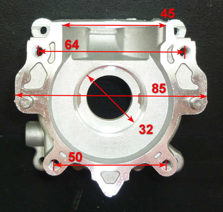 Левая половина картера для GGT-1000(53) PAIJ