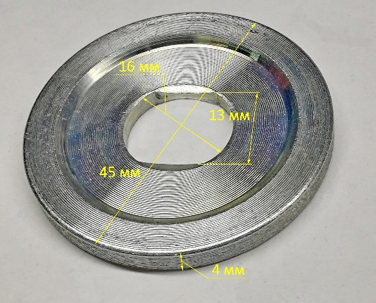 Прижимная шайба для ДП-210/2000(2) YHV, ПТ-210(42), 255Л(60) HMI, ПТ-255ПЛ(79) JUF