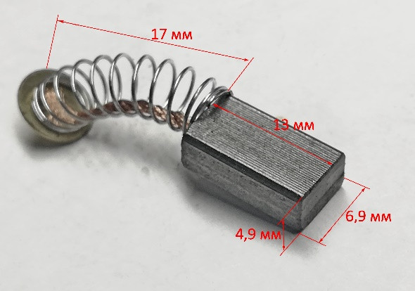 Угольная щётка 5х7х14мм для ЭШМ-125Э(20),ВШМ-90(18),ВШМ-115Э(23) GOL