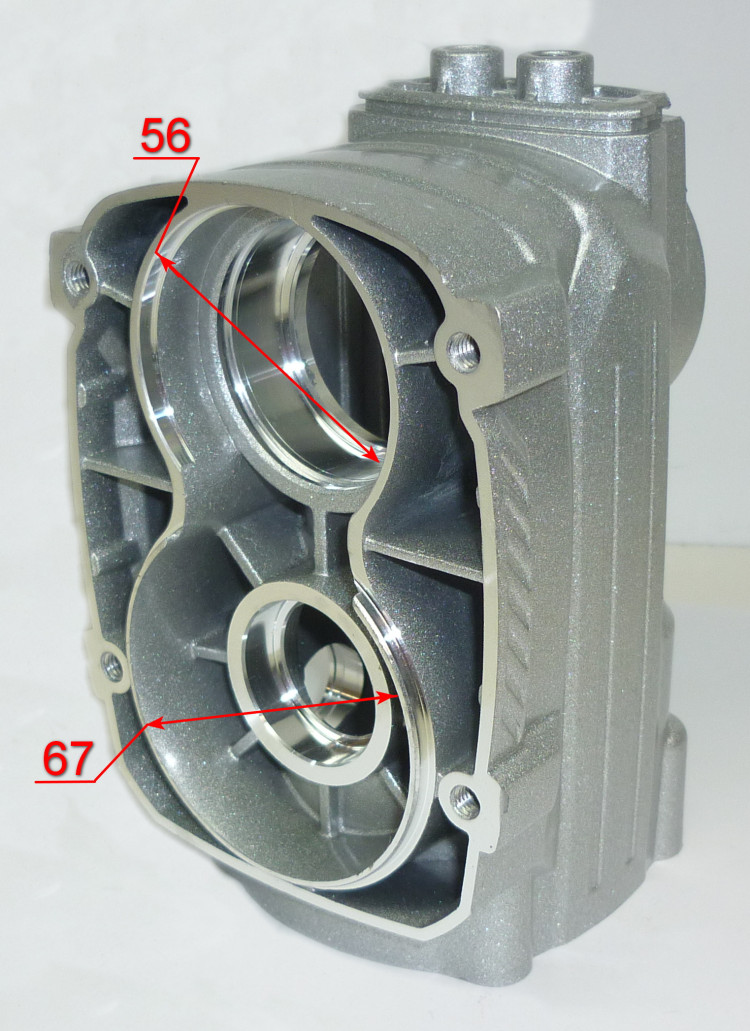 Корпус редуктора для П-1600К-М c DES011, П-40-1600КМ(88) DES