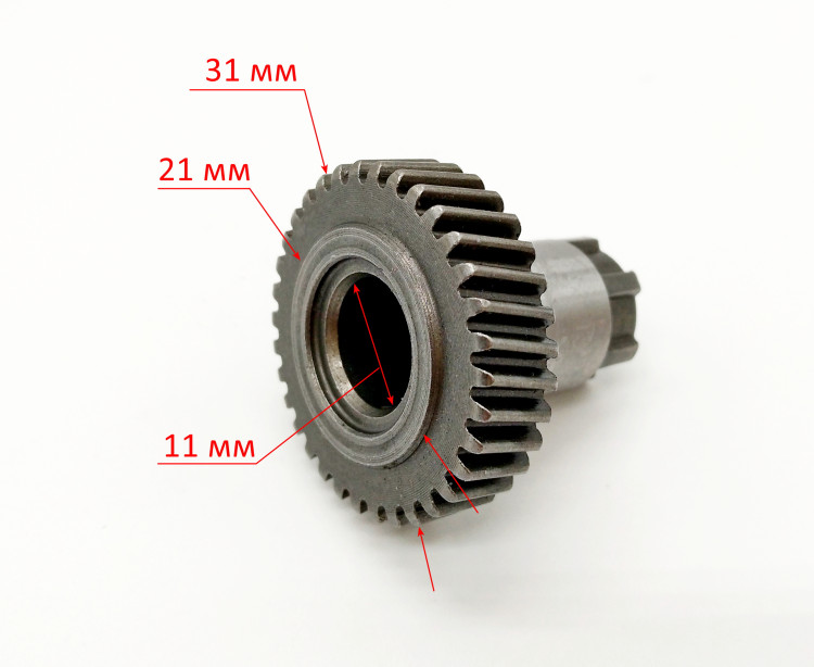 Зубчатое колесо для П-1000К, КА, П-5Д(47) DES