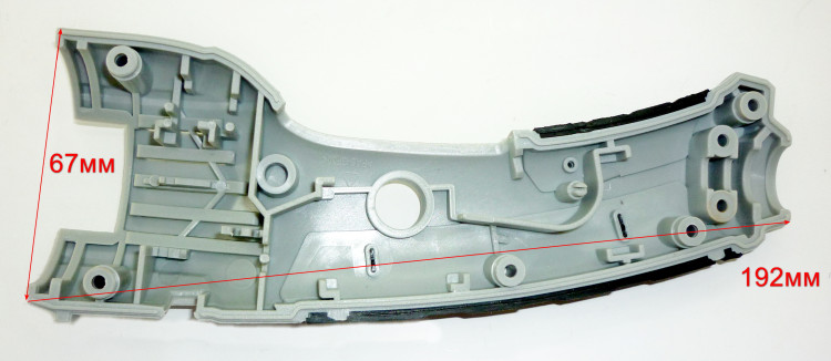 Левая половина ручки для УШМ-180/1500П(39),125/1200Э, 150/1400Э(40) Ресанта AND