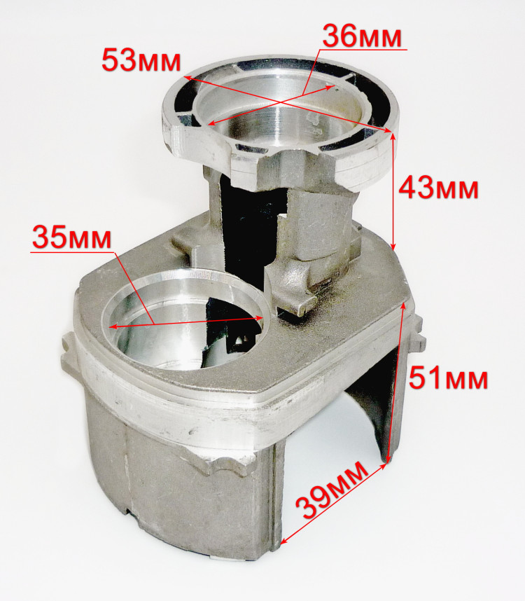 Корпус цилиндра для П-800к(44)