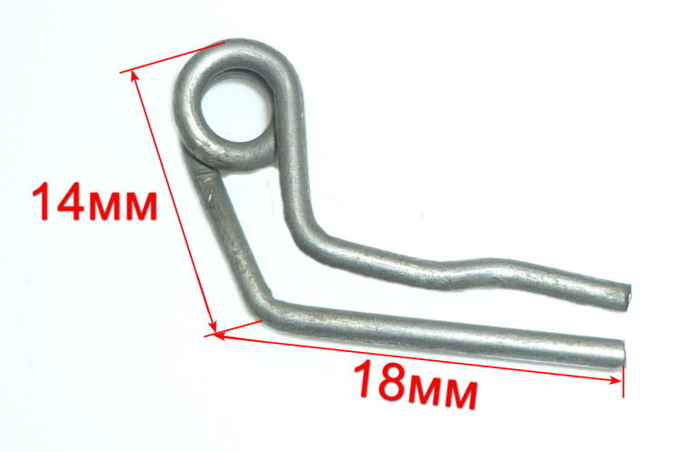 Пружиное стопорное кольцо для П-800к(55)
