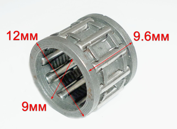 Подшипник игольчатый 9х12х10