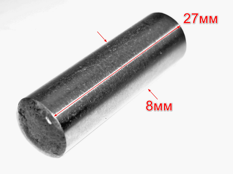 Поршневой палец 8х27 для П-1200к-м(35)