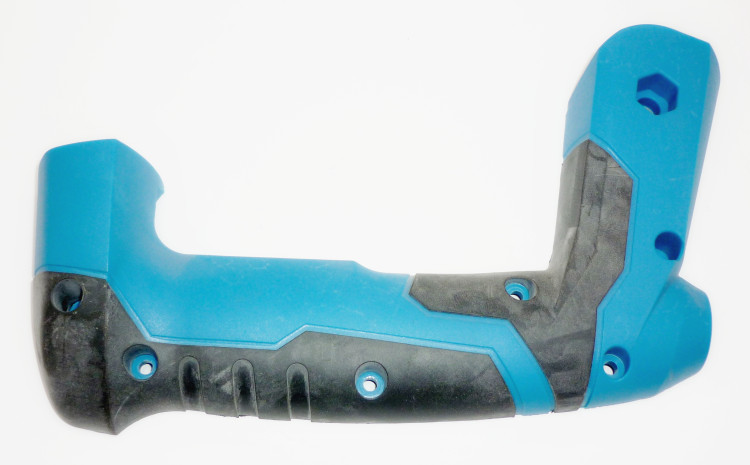 Правая половина ручки (синяя) для П-1200К-М(103) DESY ВРЕМЕННО