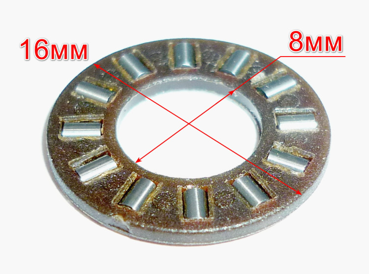 Подшипник упорный 8х16х3