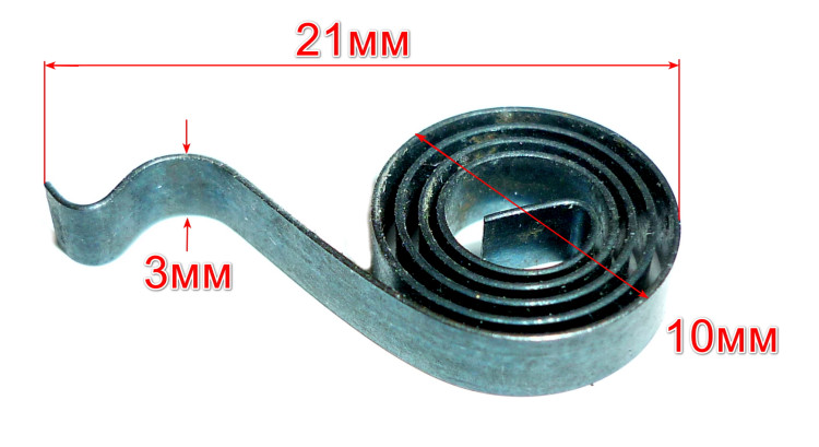 Пружина угольной щётки для П-1600К-М, П-40-1600КМ(50) DES