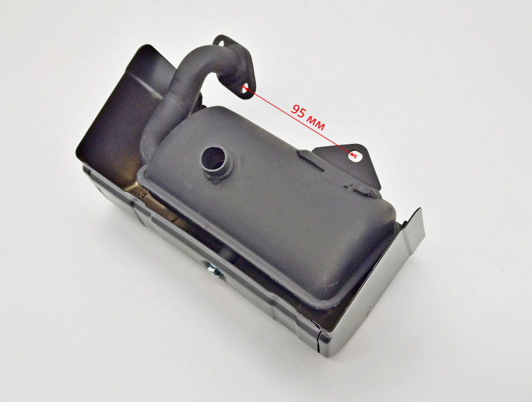 Глушитель в сборе