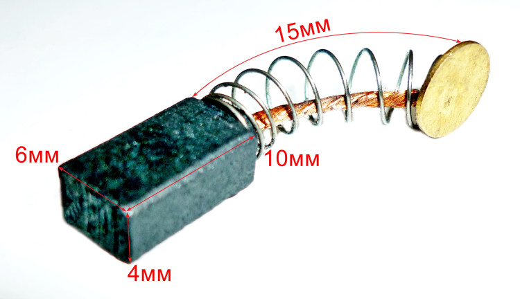 Угольная щетка для СШ-550/2(6) JLW